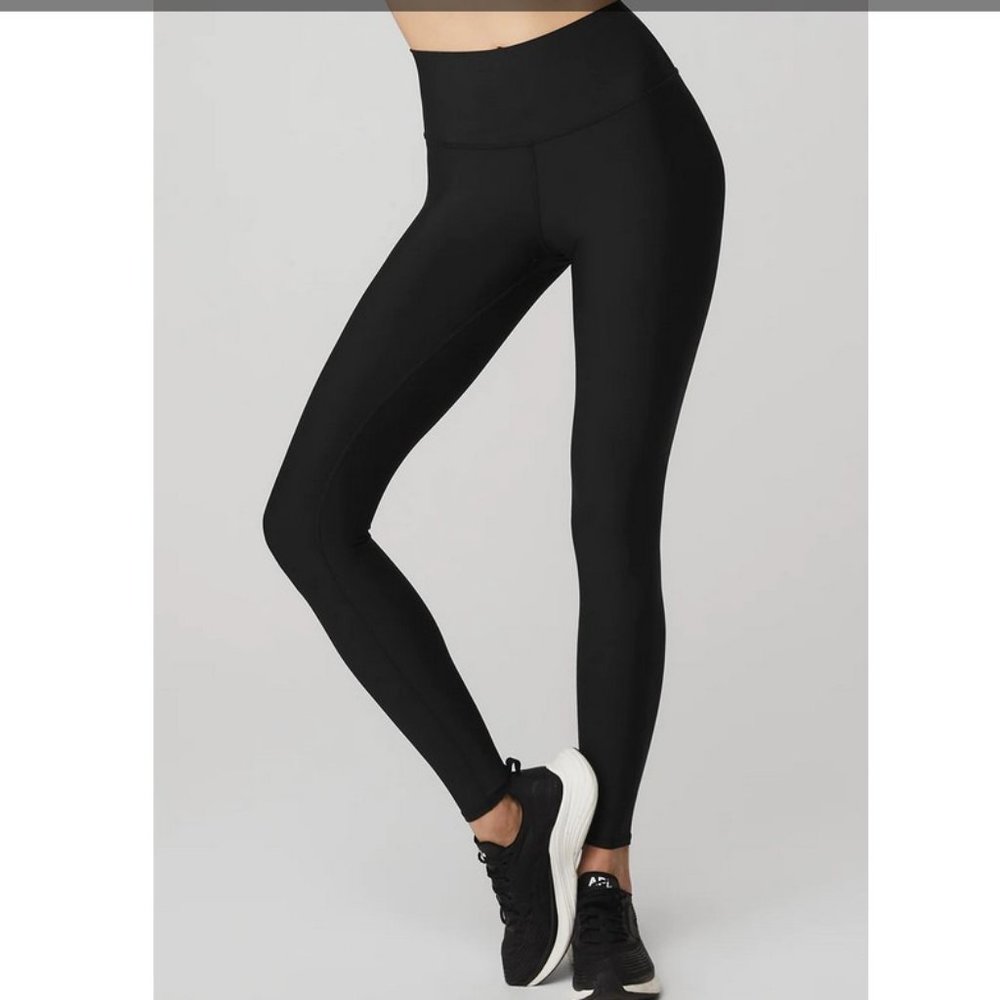 ALO YOGA high-waist airlift leggings BLACK